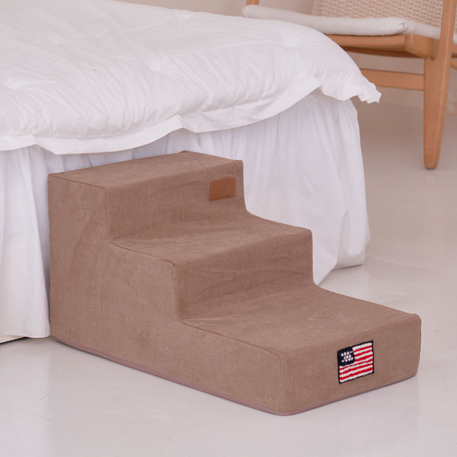 레드퍼피 강아지 로젠느 펫스텝, 03 다크브라운, 1개