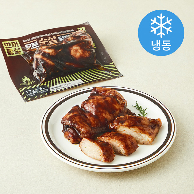 한끼통살 순살 닭다리 간짜장맛 (냉동), 100g, 5개, 1개입