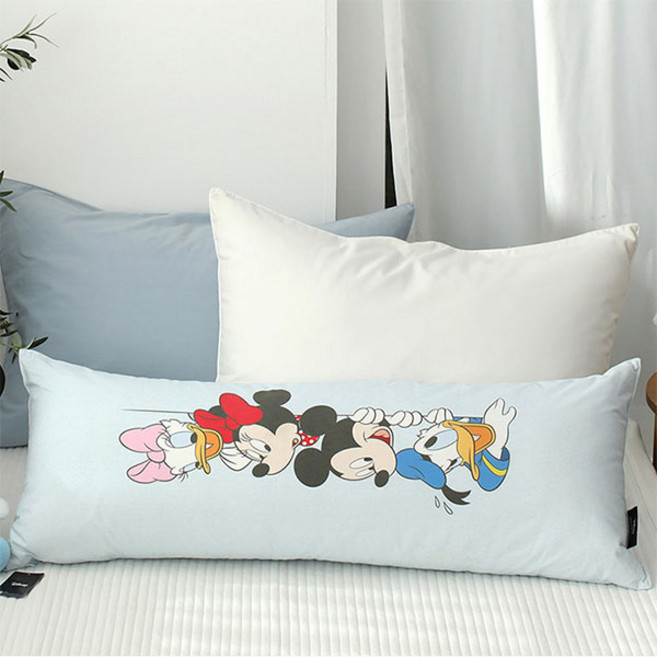 아망떼 디즈니 미키앤프렌즈 순면 바디필로우 커버, BLUE