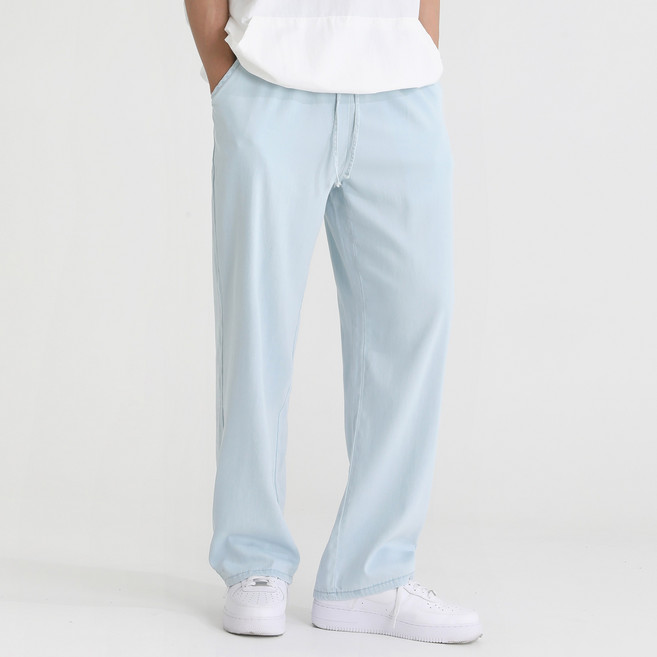 엠엔씨 남성용 아이스 스판 밴딩 청바지 롱 MDIP566KD