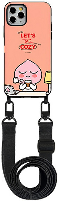 카카오프렌즈 카드 수납 목걸이 휴대폰 케이스