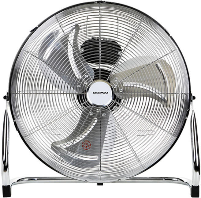 대우 3단 대형 메탈크롬 공업 업소용 선풍기 51cm, DEF-AF2000N, 크롬 실버