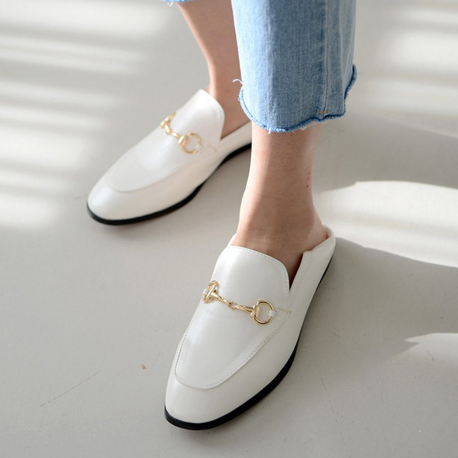 릴렉티브 8099-1라인 여성 플랫슈즈