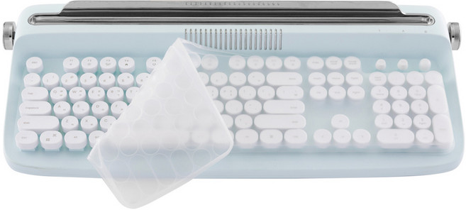 엑토 레트로 풀배열 키보드 전용 키스킨 KSK-03, 화이트, 1개