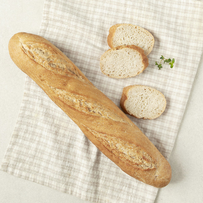 브로드카세 발효종 에브리데이 저당 호밀통밀 바게트, 320g, 1개, 1개입