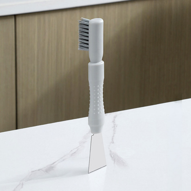 일상나눔 2in1 다용도 기름때 브러쉬, 그레이, 1개