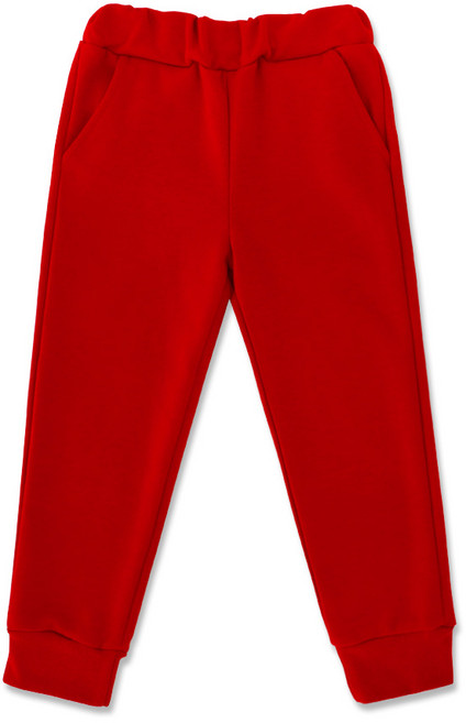 키즈크루 아동용 무지 특양면 조거팬츠