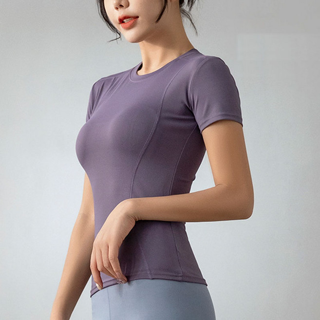 JANGSABU 女款皮拉提斯短袖上衣