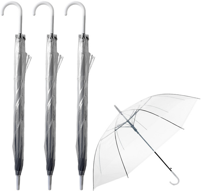 깨비다 8k 파스텔 비닐 장우산 4p