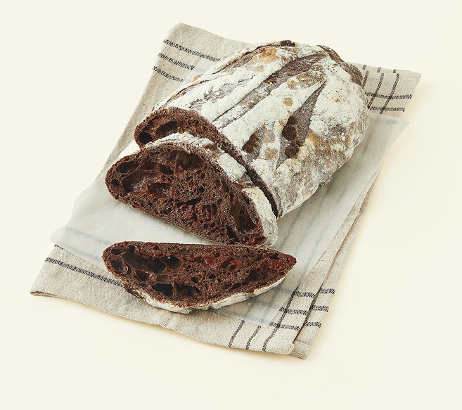 브로드카세 72시간 발효 초코 크랜베리 사워도우 깜빠뉴, 600g, 1개입, 1개