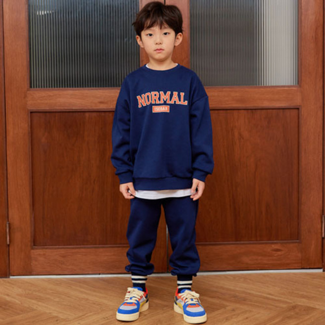 바브키즈 아동용 노멀 긴팔 긴바지 상하의 세트