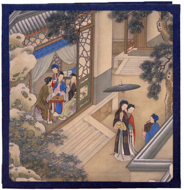 스타 오리엔탈 페인팅 사진 앨범 27 x 28 cm, type 09(앨범), 블랙(내지), 40매