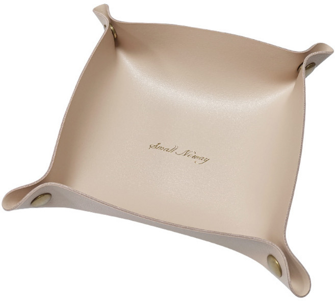 리즈제이니 노르딕 가죽 트레이 13 핑크 살구 M, 1개