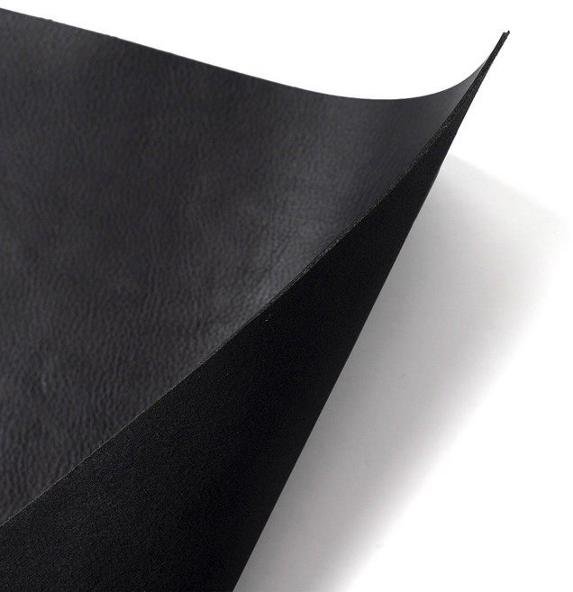 블랑플뢰르 가죽 조각 원단, 블랙