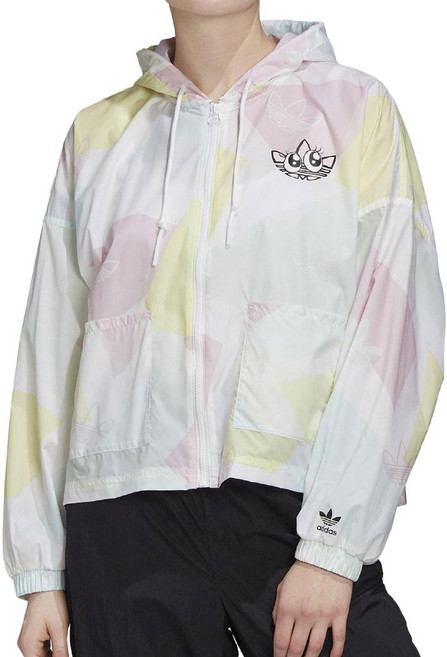 adidas 愛迪達 圖案防風外套 GK3680