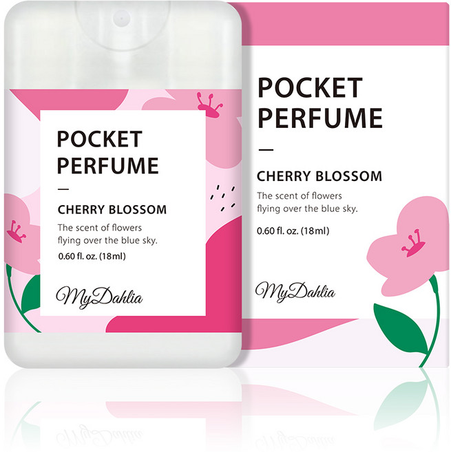 마이달리아 포켓 퍼퓸 체리블라썸, 18ml, 1개