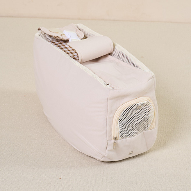 레드퍼피 반려동물 루즌 슬링백, 오트 베이지, 1개