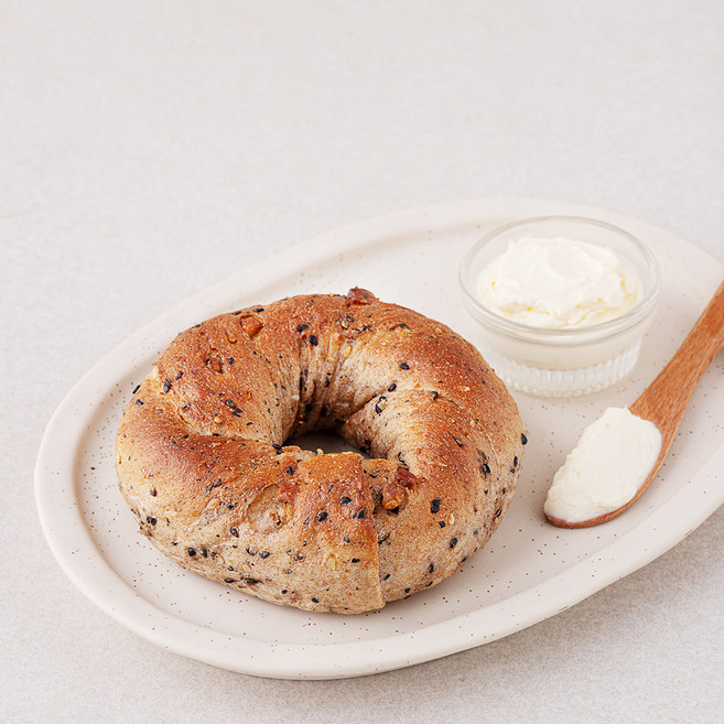 훕훕베이글 호두참깨 베이글, 125g, 1개입, 1개