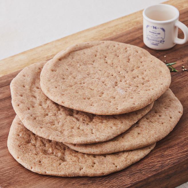 저당 발효종 통밀 플랫 브레드, 88g, 4개입, 1개