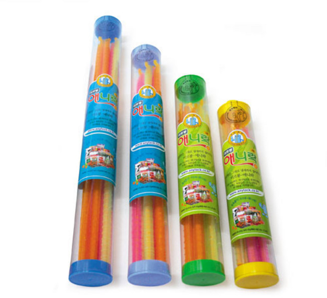 애니락 원통 밀봉스틱 4종 x 5p 세트, 혼합색상, 1세트