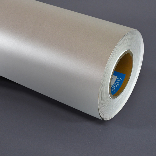 현대인테리어필름 에어프리 생활방수 간편한 접착식 금속 METAL S 230 시트지, 스틸실버