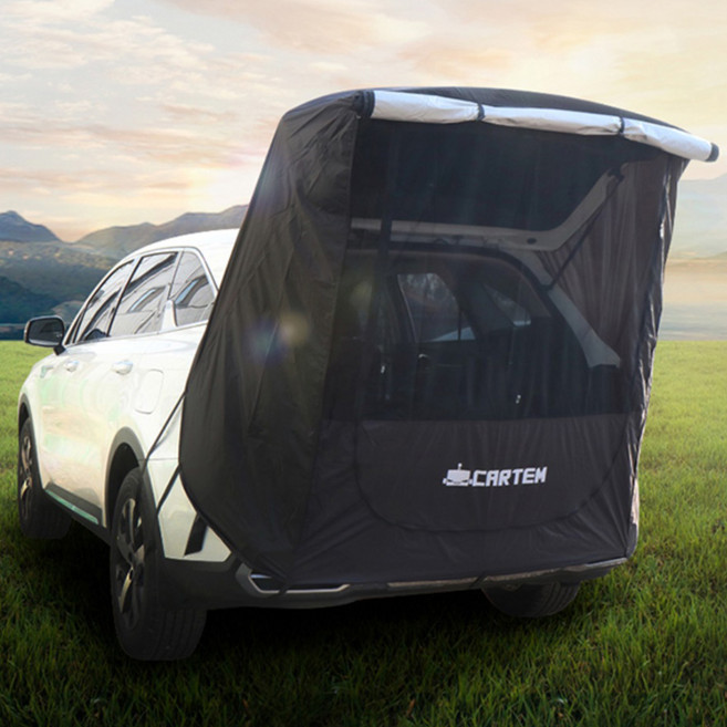 CARTEM Tteonayo 車宿帳篷 一般型, 4人, 摩登黑
