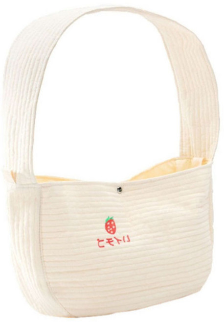 반려동물 외출 슬링백, 크림색, 1개