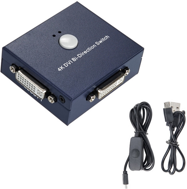 컴스 DVI 모니터 양방향 선택기