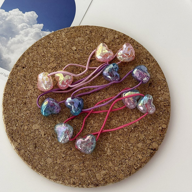 비솔 여아용 왕방울 머리끈 3종 x 2p 세트