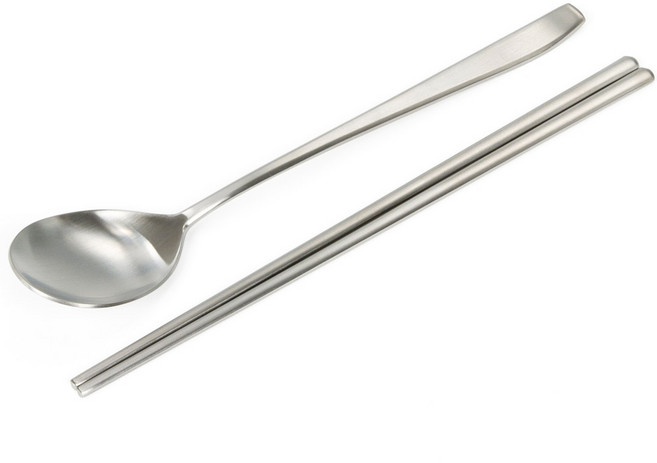 셰프라인 샤프 에펠 스텐 수저 세트, 숟가락 + 젓가락, 1세트