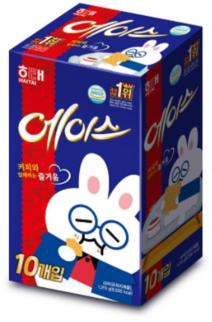 HAITAI 海太 Ace 餅乾, 1.21kg, 1個
