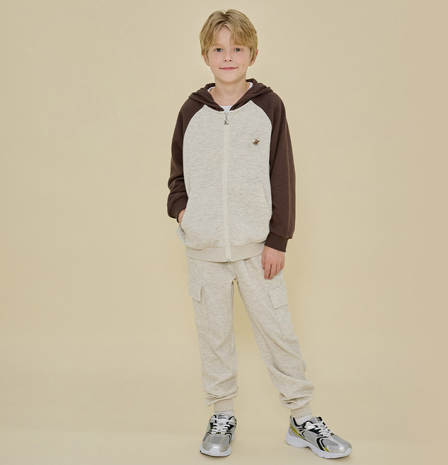 비버리힐스폴로클럽 아동용 트로이 스웨트 상하의 세트