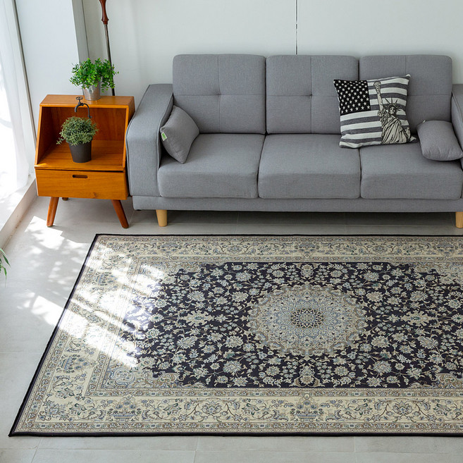 리앤데코 프리미엄 셔닐 페르시안 거실 인테리어 침실 식탁 러그