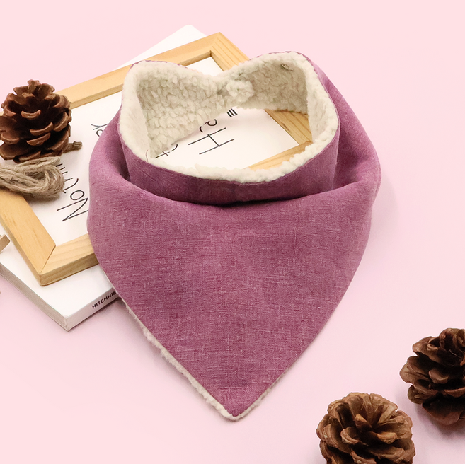 비단길 허니키 방한 스카프빕