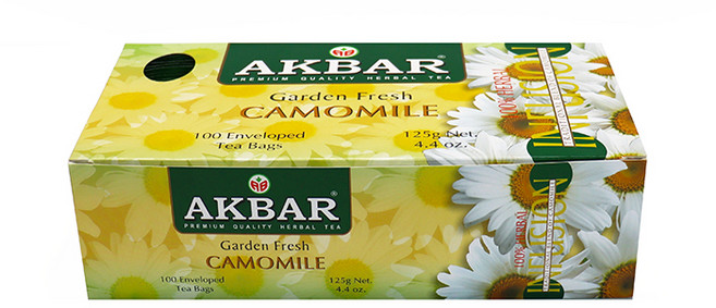 아크바 캐모마일, 1.25g, 100개입, 1개