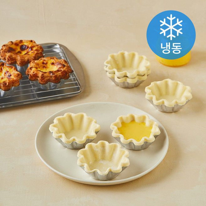 딜라잇가든 꽃모양 타르트쉘 20개입 (냉동), 600g, 1개