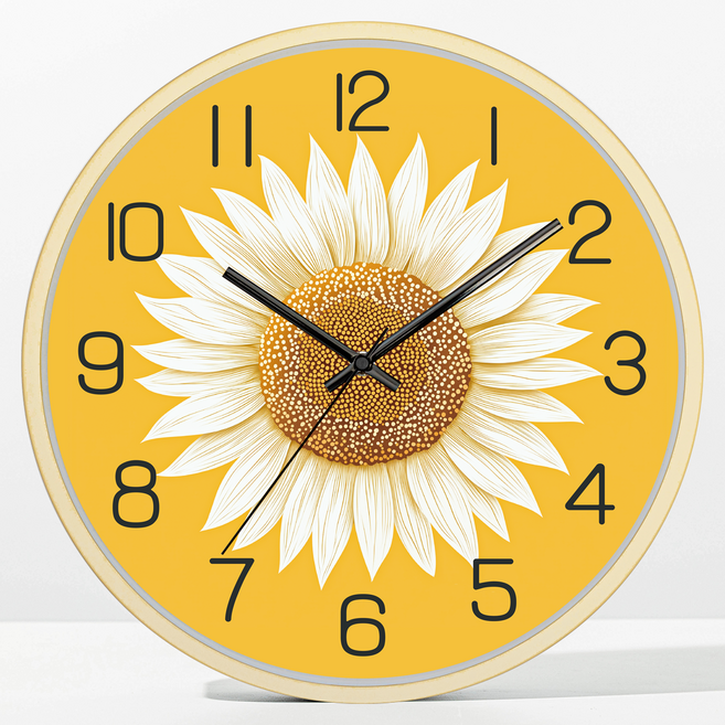 메르헨몬드 무소음 벽시계 30.5cm, 해바라기 베스트20