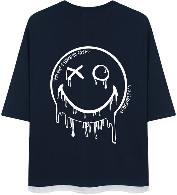 몬스앤빌 멜팅스마일 7부 반팔티 VRV_0050