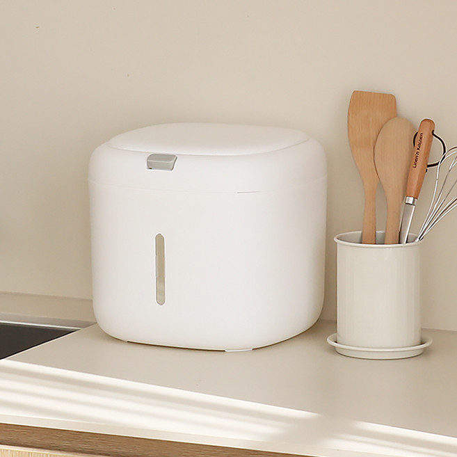 DALPAENGI LIVING Maison Chibine 一鍵式烹飪米桶, 白色