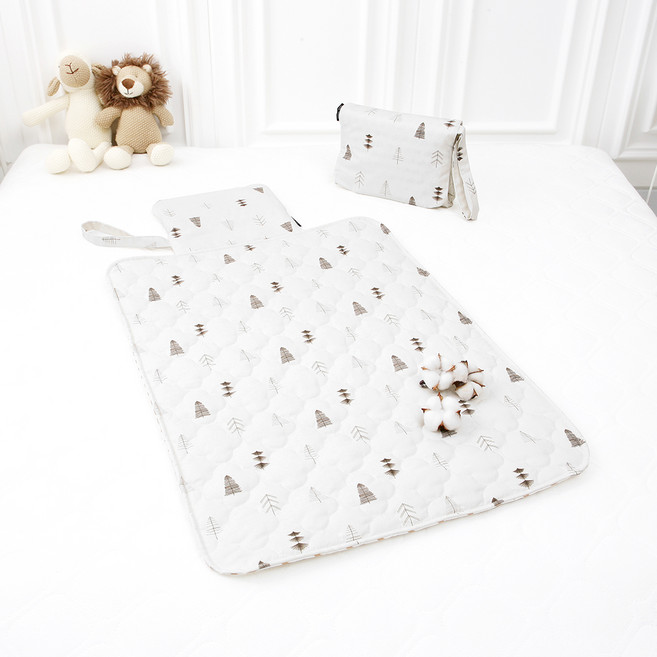 Coney Island 便攜式尿布更換墊, 1個, 森林款