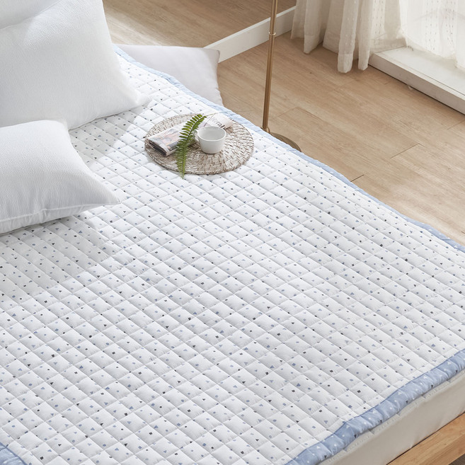 지베딩 쿨링 냉감 듀라론 쿨 패드, 블루