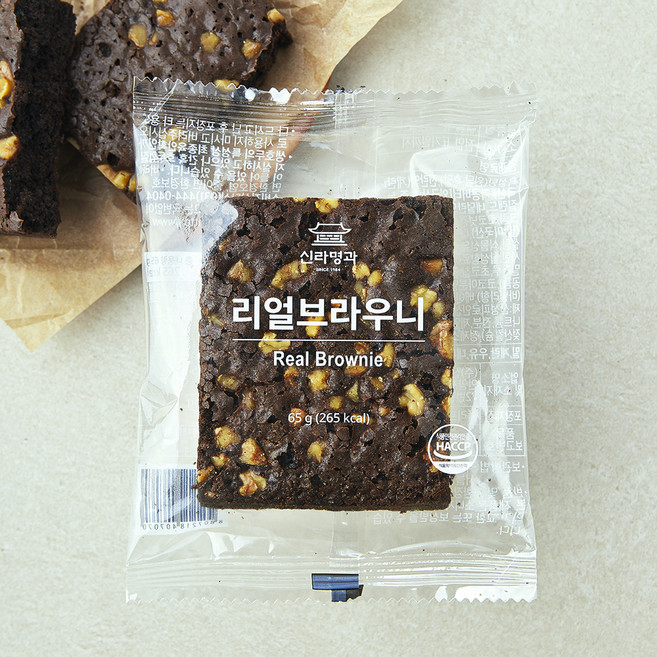 신라명과 리얼브라우니, 65g, 1개입, 1개
