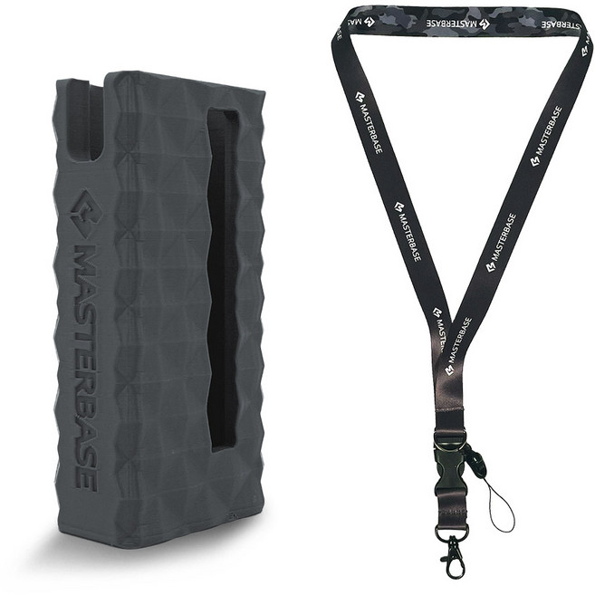 MASTERBASE SOTO噴火槍 磁吸保護殼 DIA + 掛繩組, 石墨灰(保護殼), 迷彩灰(掛繩), 1套