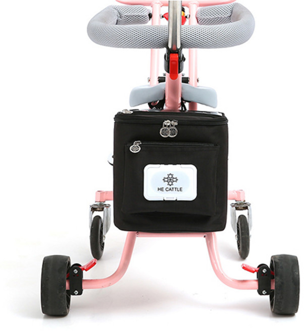 파라다이소 유모차 걸이 수납 정리함 가방, B블랙, 1개