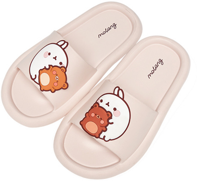 에이블팩토리 여아용 몰랑이 튜브 슬리퍼