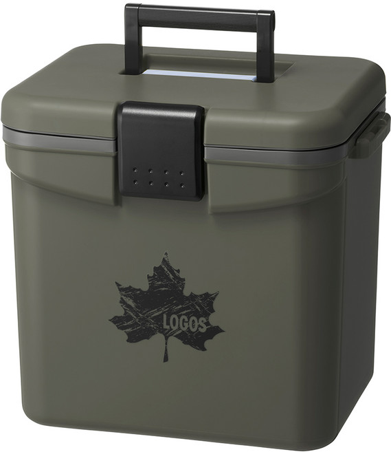 로고스 아웃도어 쿨러 박스 S, 카키, 9L