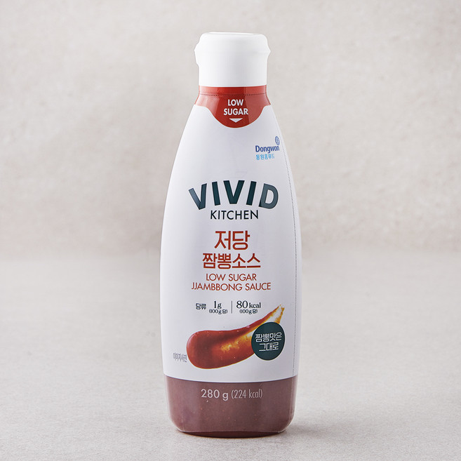 비비드키친 저당 짬뽕소스, 280g, 1개