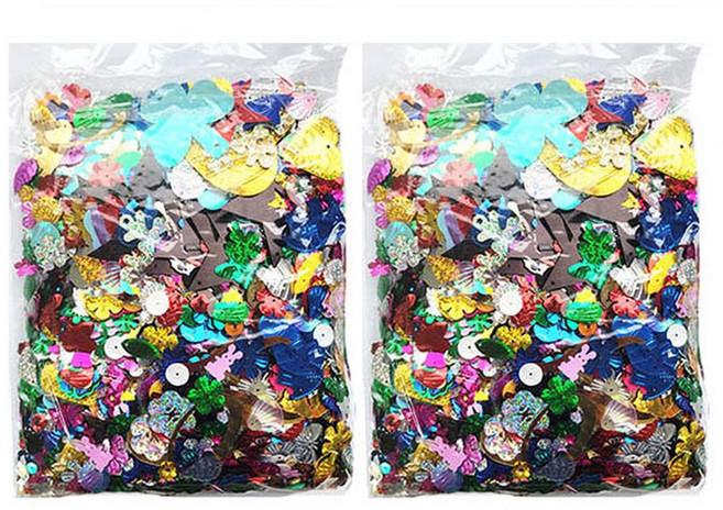 亮片工藝製作材料, 2個, 各種顏色