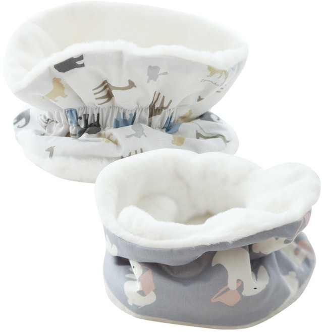 꿈꾸는두부 아동용 열풍퍼안감 넥워머 2종 세트