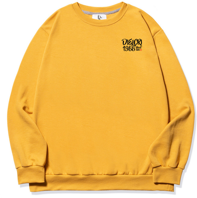 디엘크리 남성용 빅사이즈 K1988 맨투맨 티셔츠